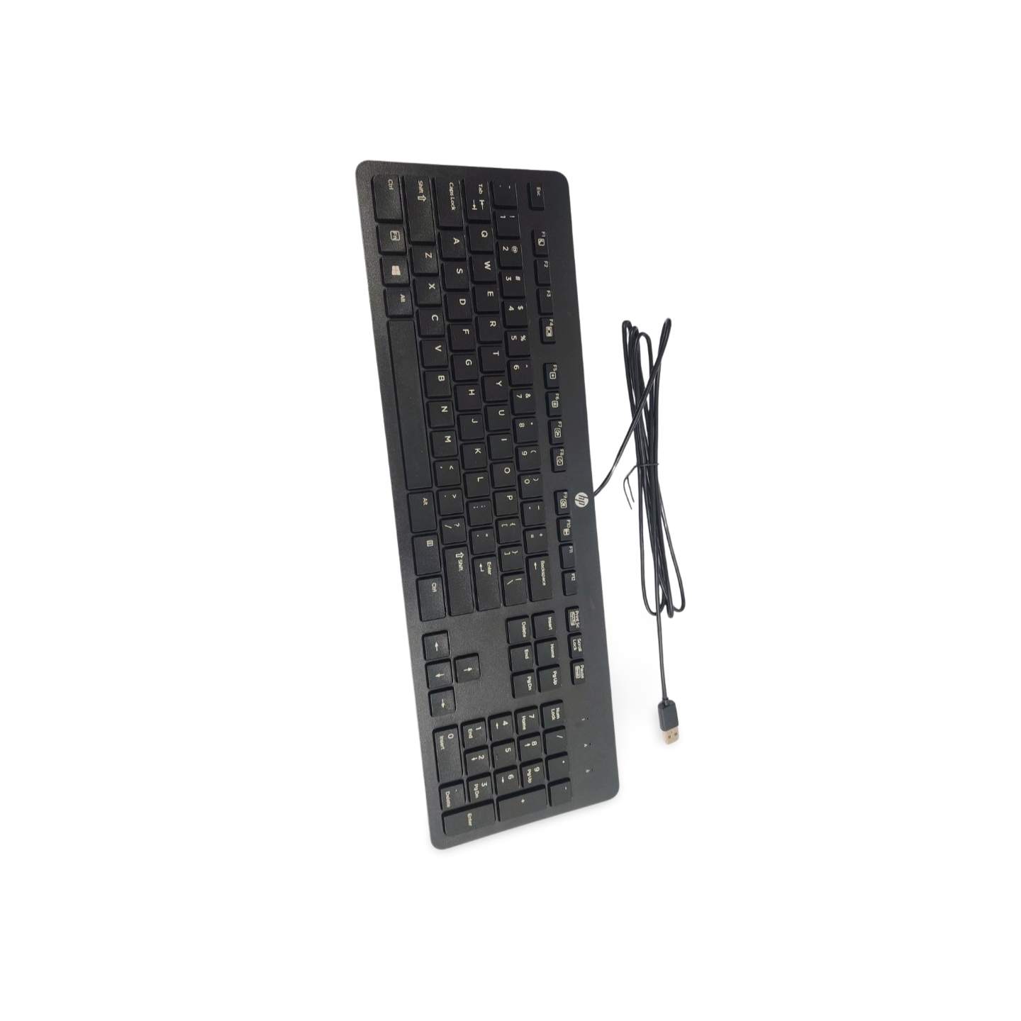 HP USB Slim Keyboard KBAR211 - New Like with box - Windows 8 Compatible