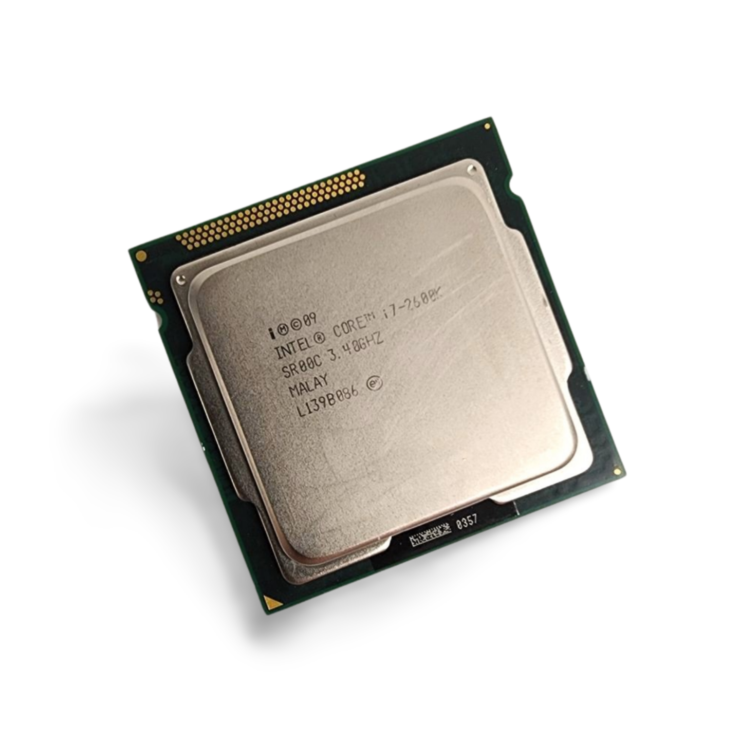 Intel Core i7-2600K CPU – Pre-Owned Intel L139B086, 3.4GHz, SR00C