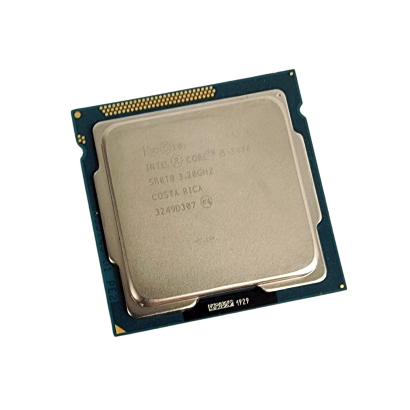 Intel Core i5-3470 CPU – Pre-Owned Intel 3249D307, 3.2GHz, SR0T8